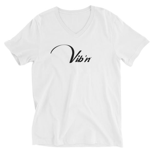 Vibn V neck T Shirt White